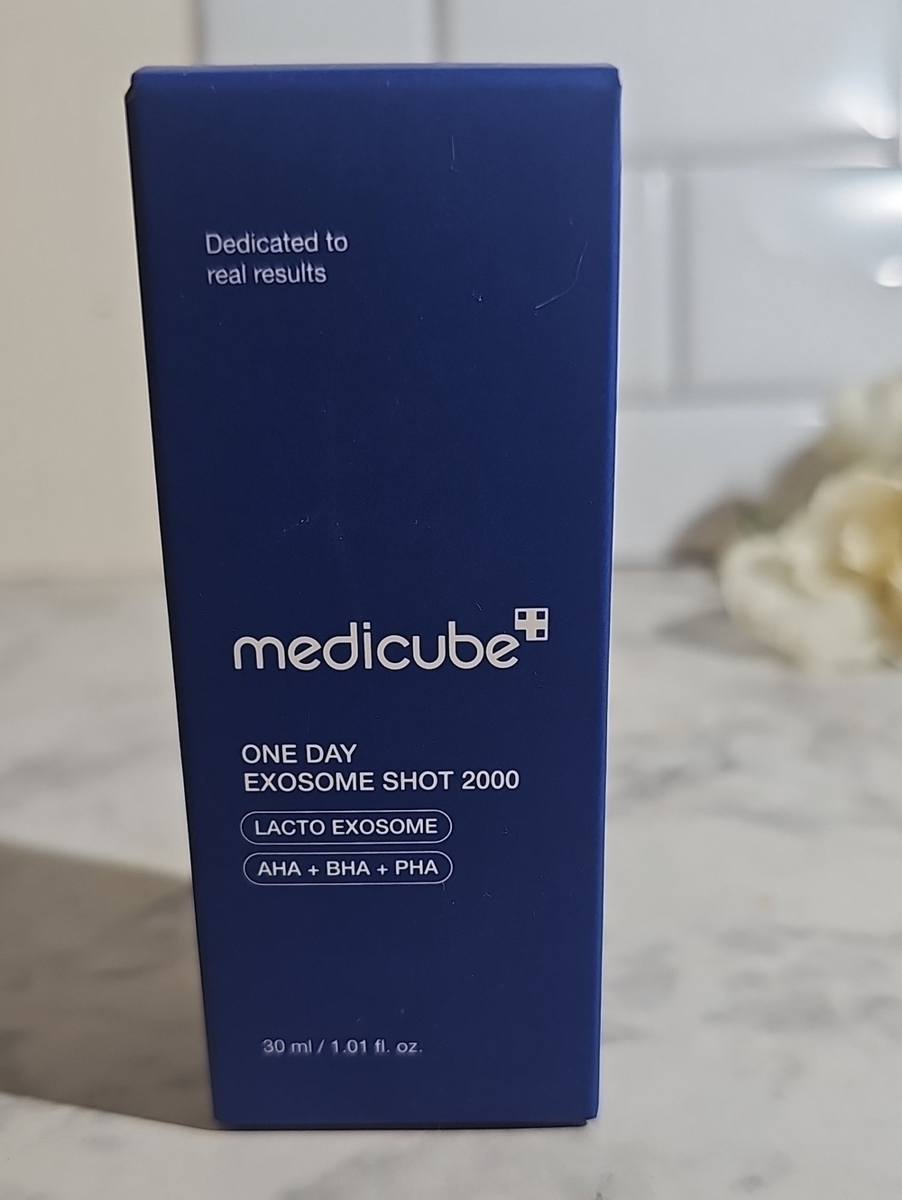 Medicube One Day Exosome Shot 2000 - Navy Renewal Serum